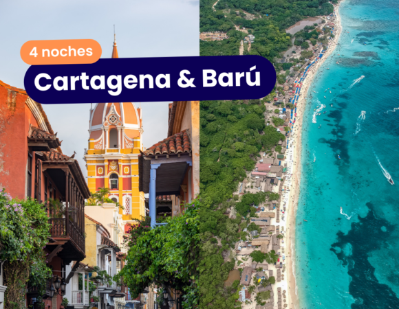 Cartagena y Barú 4 Noches